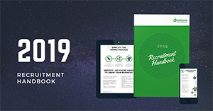 Download the free 2019 Recruitment Handbook